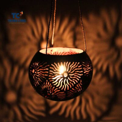 Coconut Shell Pendant Lamp