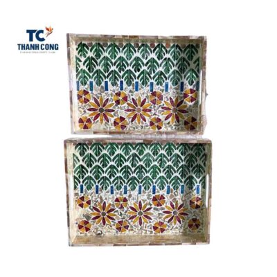 Rectangle Mosaic Serving Tray