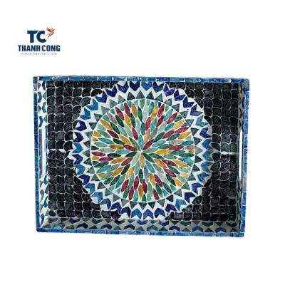 Mother of Pearl Serving Tray Model 2023 (TCMT-23048)