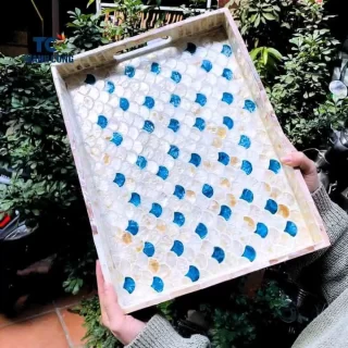 Rectangle Mother of Pearl