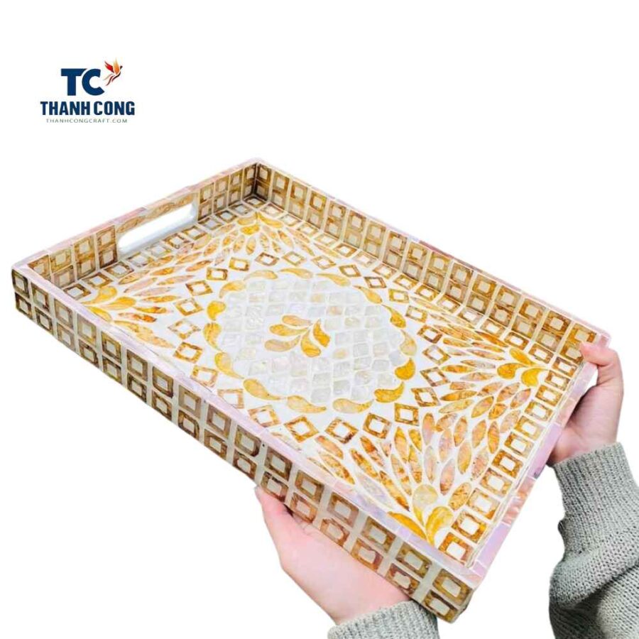 Rectangle Mother of Pearl Tray