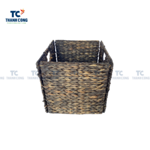Black Water Hyacinth Basket