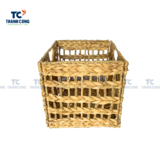 Foldable Hyacinth Storage Basket