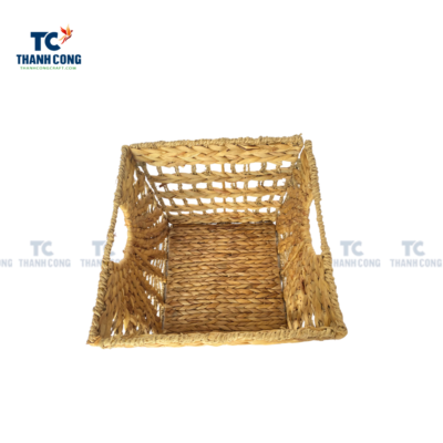 Foldable Hyacinth Storage Basket