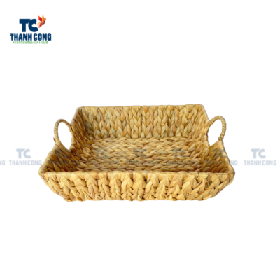 Water Hyacinth Tray with Handles