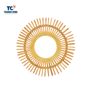 Natural Rattan Mirror