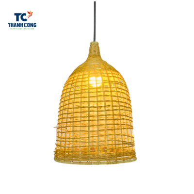 Rattan Basket Chandelier Lamp Model 2023 (TCHD-23017)