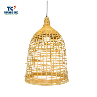 Rattan Basket Chandelier Lamp