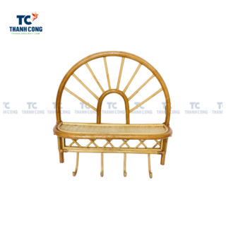 Rattan Wall Mount Shelf