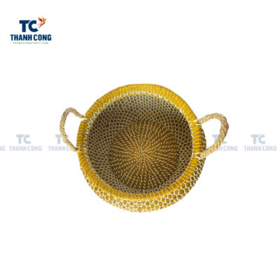 Yellow Extra Large Seagrass Basket