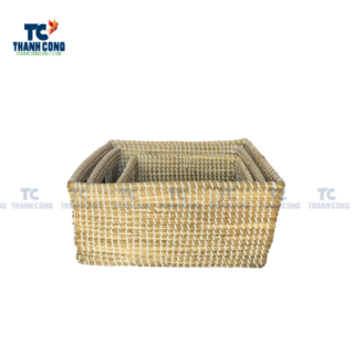 Handwoven Seagrass Basket