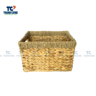 Rectangular Water Hyacinth Basket