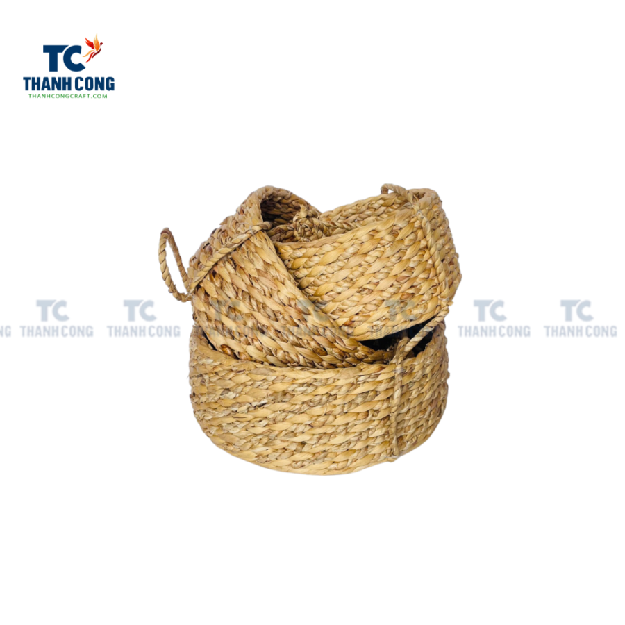 Water Hyacinth 3 Tier Hanging Wire Basket