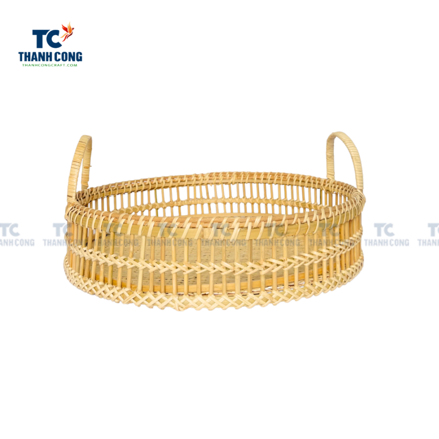 Wicker Circular Tray