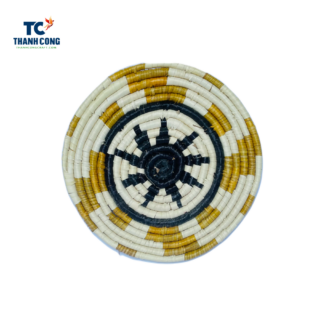 Wicker Plates on Wall