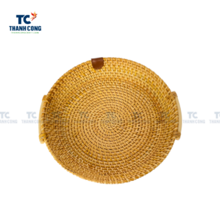 Round Tray Rattan
