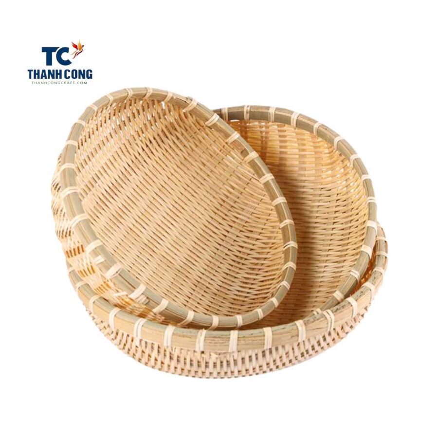 Hand Woven Bamboo Basket