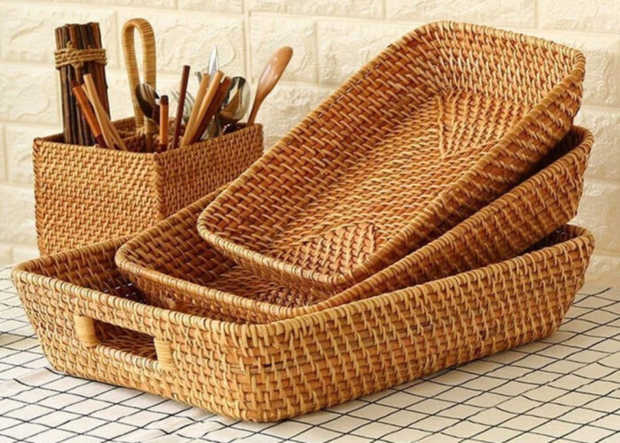 Both bamboo and rattan are natural and sustainable materials