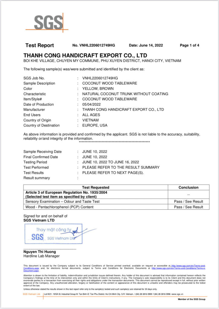 Thanh Cong Handicraft Export Co.,Ltd