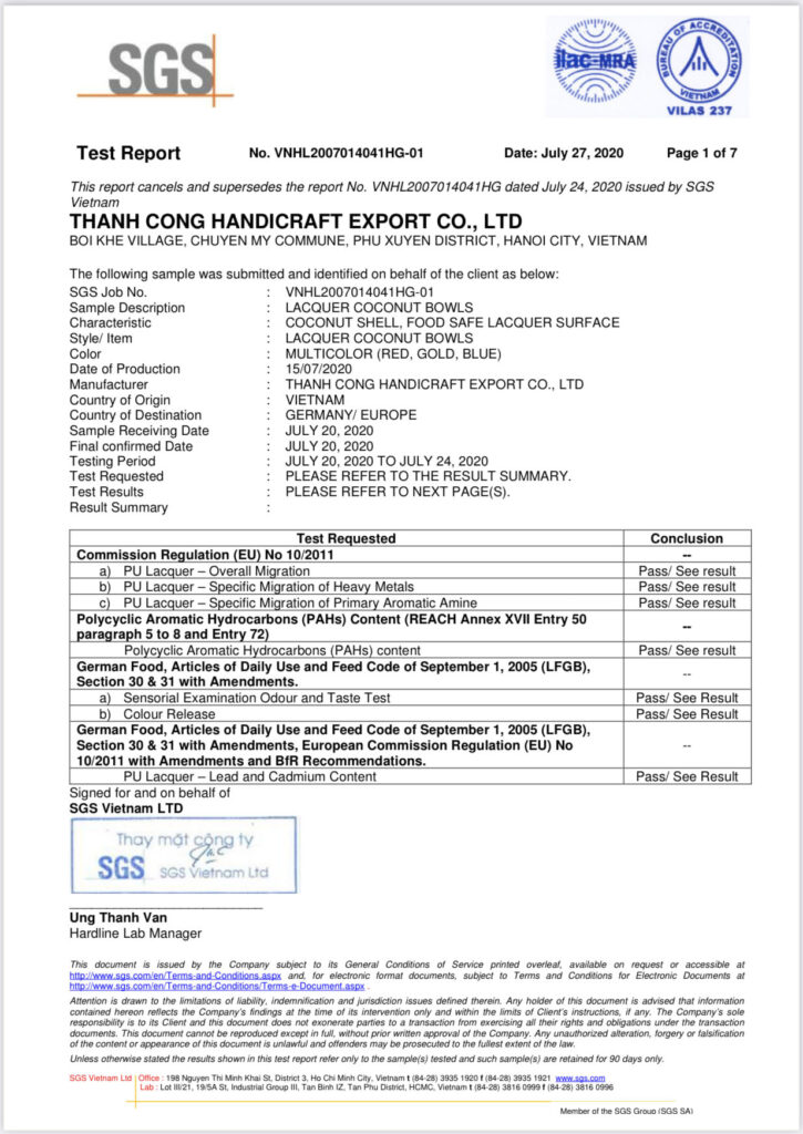 Thanh Cong Handicraft Export Co.,Ltd