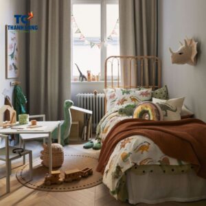 Enhance The Decor Of Your Baby's Room With Dinosaur Rattan Basket Zara