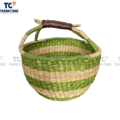 Seagrass Bolga African Market Basket