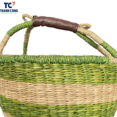 Seagrass Bolga African Market Basket