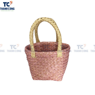 Pink Seagrass Handbag