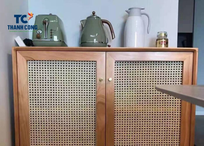 Rattan Bamboo Kitchen Cabinets Eco-Friendly Aspect