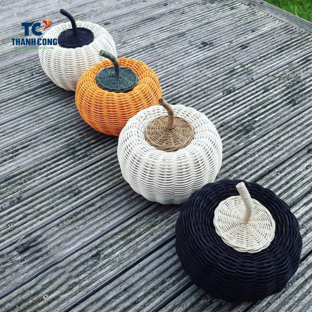 The rattan pumpkin basket and also carries interesting facts