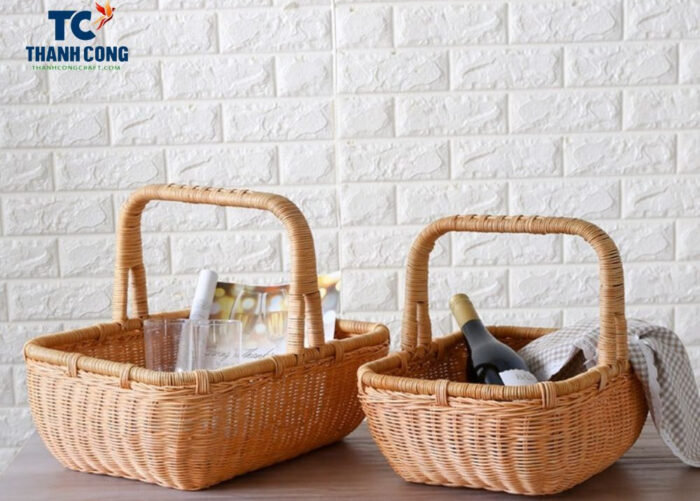Thanh Cong Handicraft Export Co Ltd supplies high-quality Fruit Rattan Baskets at affordable prices