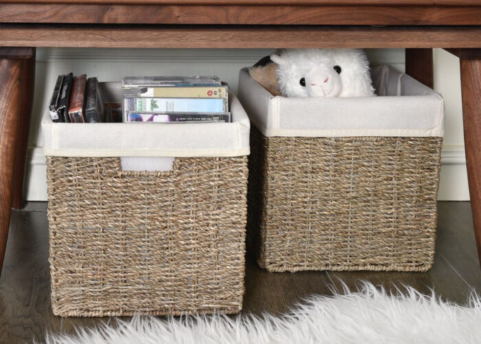 Guide To Organizing Your Closets With Seagrass Baskets