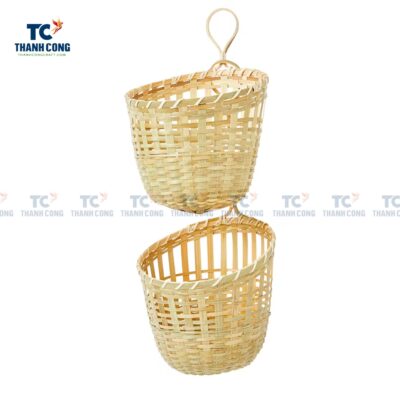 Hanging Bamboo Basket (TCSB-23084)