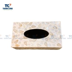 Decorative Tissue Box Covers, Mother Of Pearl Tissue Box Cover