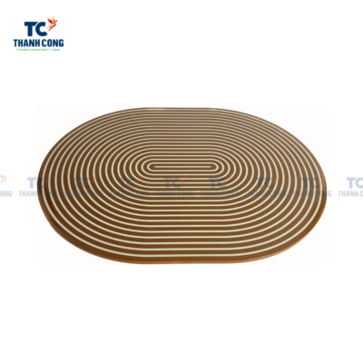 Wholesale placemats, Cheap placemats in bulk, Oval Lacquered MDF Table Mats
