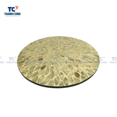 Wholesale placemats, Cheap placemats in bulk, Round Mother Of Pearl Placemat