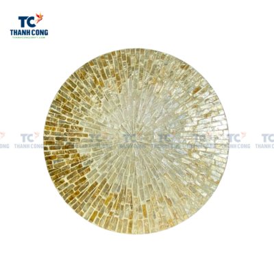 Wholesale placemats, Cheap placemats in bulk, Mother Of Pearl Round Placemats, manteles individuales de nácar