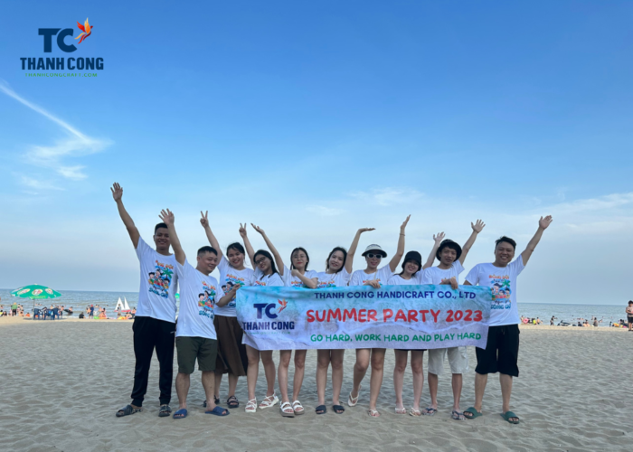 Team Building Thanh Cong Handicraft Export Co., Ltd - Sam Son Beach 2023 (2)