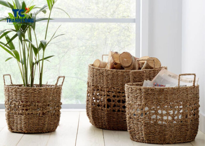 The seagrass basket receives high praise for its safety and user-friendliness