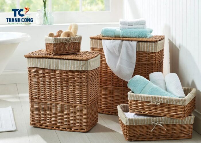 How to make a wicker basket cover
