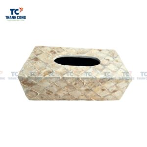 Mother Of Pearl Tissue Box Cover (TCHD-23131)