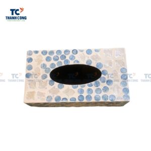 Mother Of Pearl Tissue Box Cover (TCHD-23138)