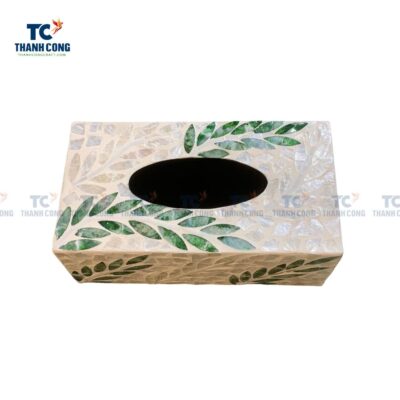 Mother Of Pearl Tissue Box Cover (TCHD-23140)