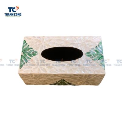 Mother Of Pearl Tissue Box Cover (TCHD-23141)