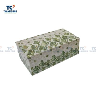 Mother of Pearl Mosaic Jewelry Box (TCHD-23149)