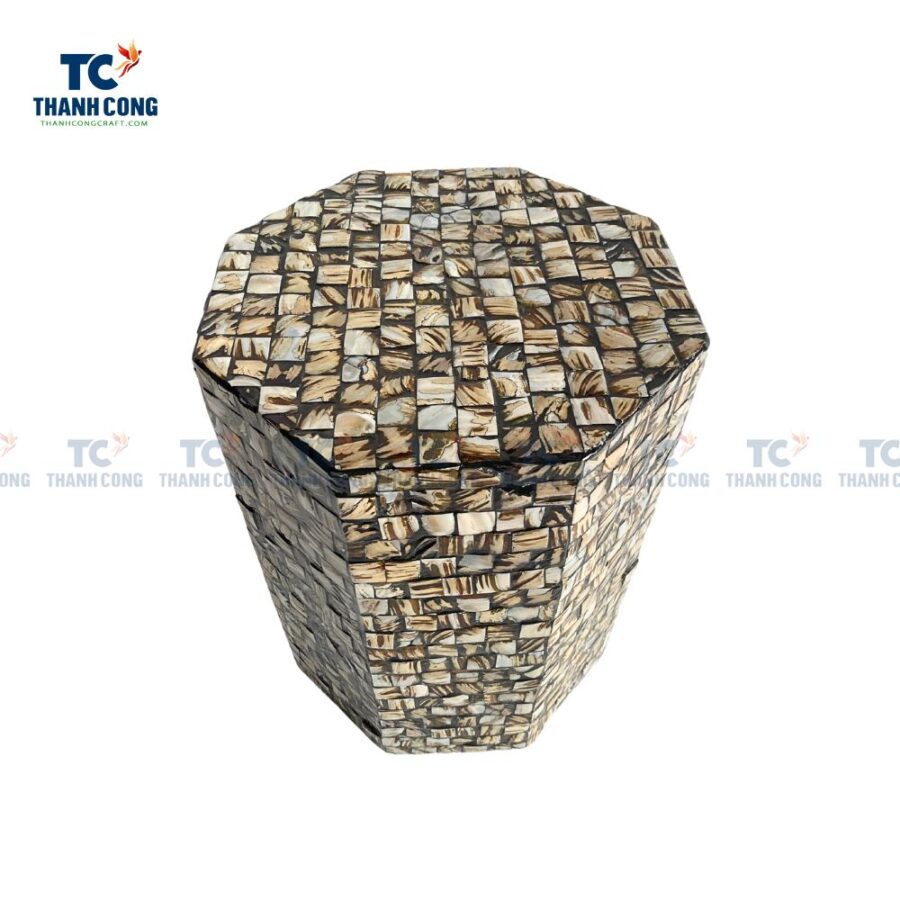 Mother of Pearl Stool (TCF-23048)