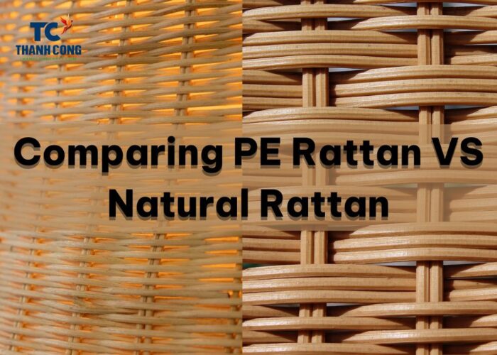 PE Rattan VS Natural Rattan