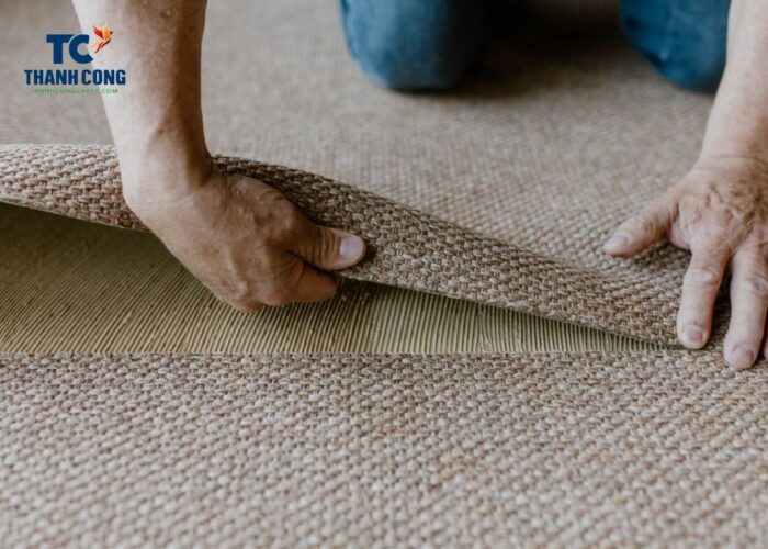 How to install seagrass carpet, how to lay seagrass carpet