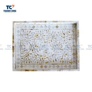Mother Of Pearl Inlay Serving Tray (TCKIT-23187)