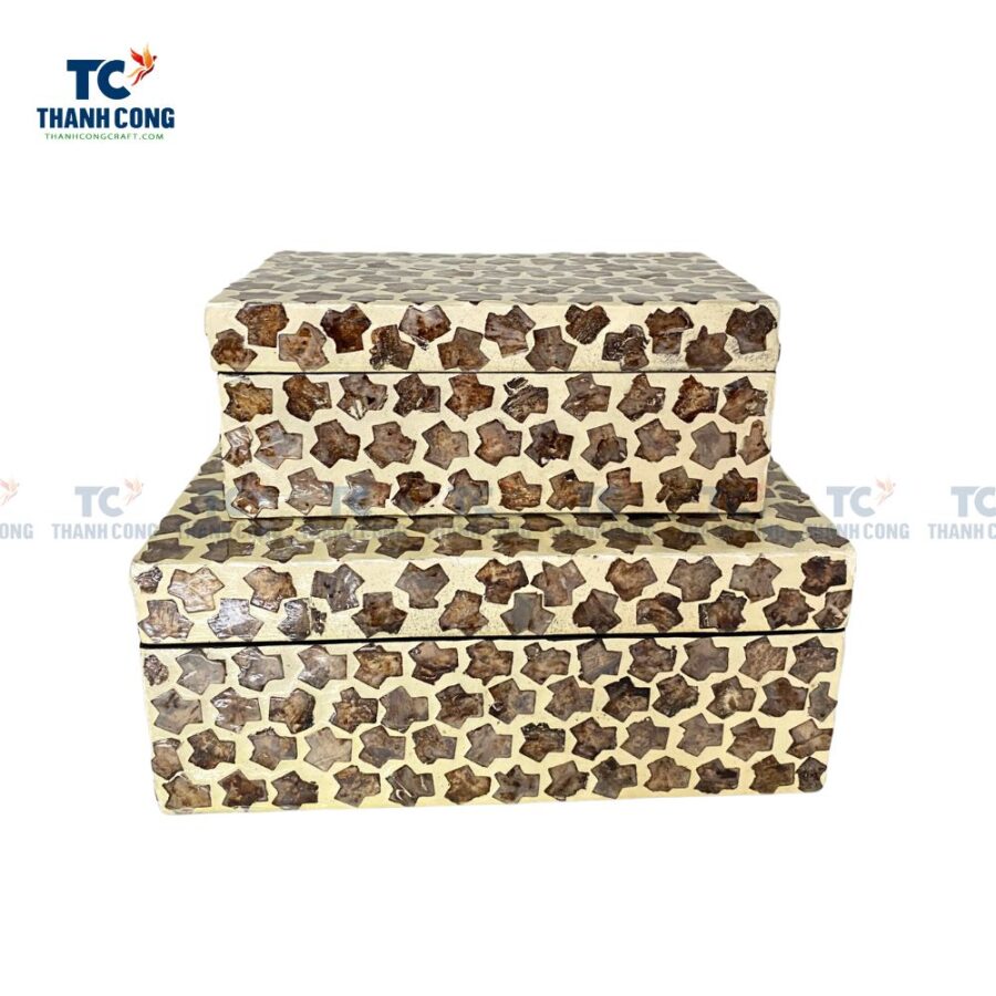 Mother of Pearl Box with Lid (TCHD-23172)